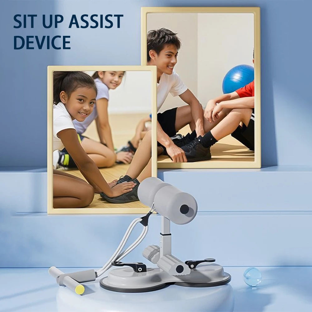 Gym Equipment Abdomen Training Auxiliary Device Adjustables Sit-Up Floor Holder Cores Fitness Exercises Device Home Workout