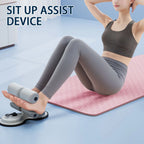 Gym Equipment Abdomen Training Auxiliary Device Adjustables Sit-Up Floor Holder Cores Fitness Exercises Device Home Workout